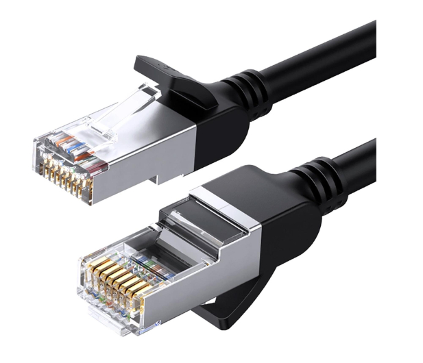 UGREEN Kabel sieciowy 	NW101 z metalowymi wtyczkami Ethernet RJ45 C - 1489089 - zdjęcie